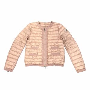 Moncler Women's Alose Giubbotto Puffer Jacket Size 1 - US Small Warm Dusty Rose